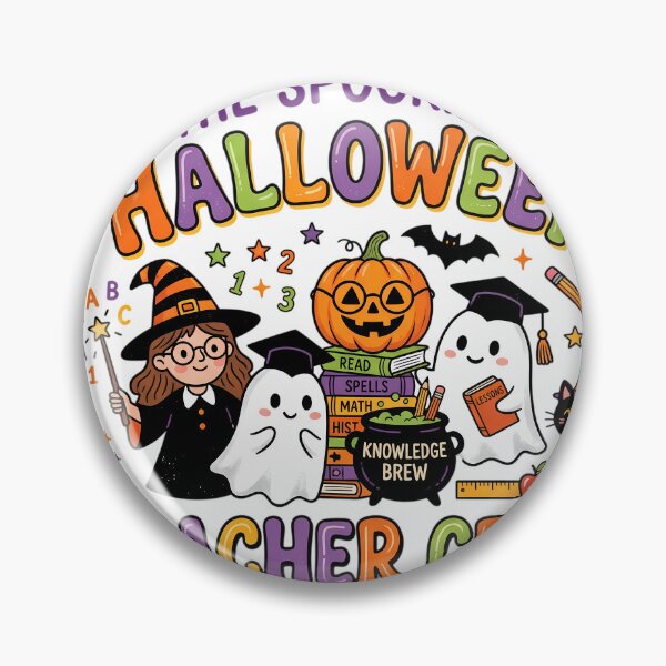 Item preview, The Spookiest Halloween Teacher Crew designed and sold by DarkOriginArts.