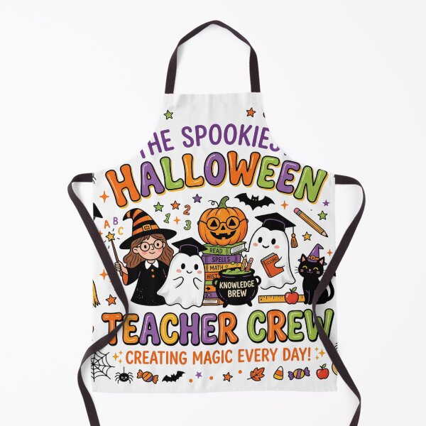 Item preview, The Spookiest Halloween Teacher Crew designed and sold by DarkOriginArts.
