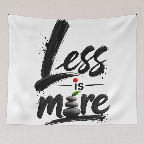 Item preview, Less Is More designed and sold by bolaAura.