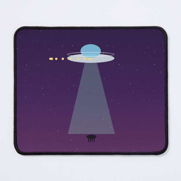 Item preview, Retro UFO Abduction - Funny Sci-Fi Art designed and sold by Pamazing.