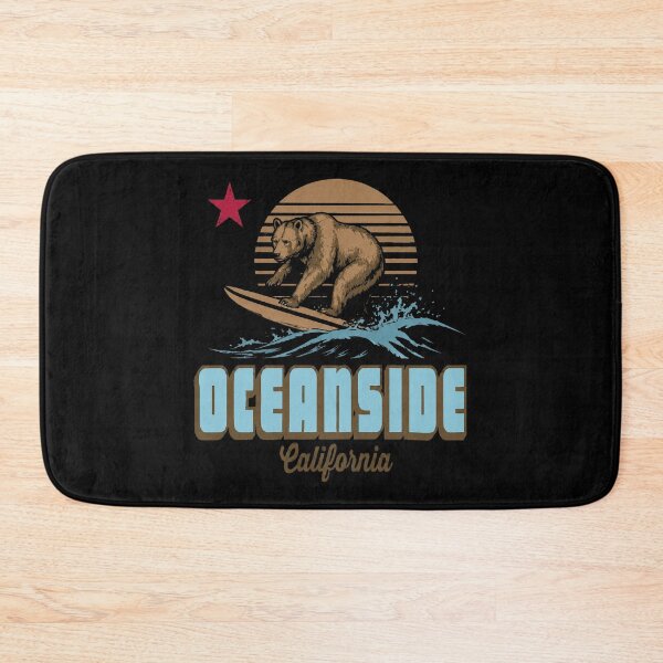 Item preview, Oceanside California Retro Surf Graphic designed and sold by Evakenyon.