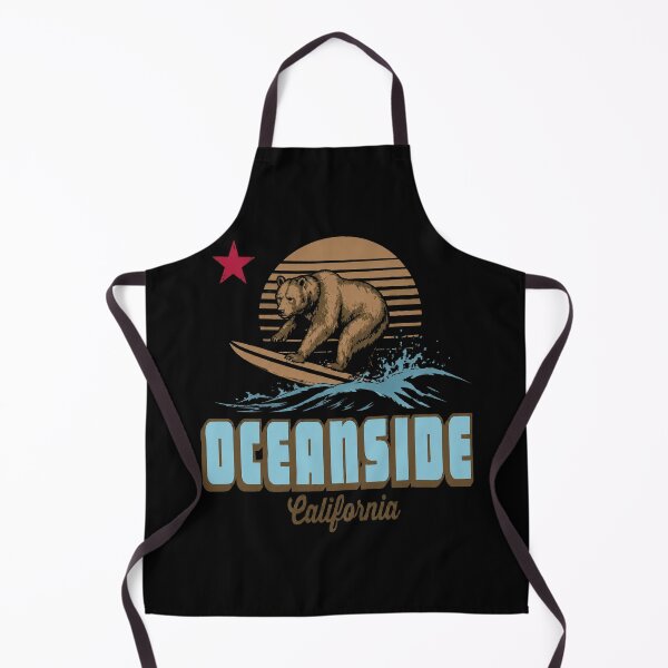 Item preview, Oceanside California Retro Surf Graphic designed and sold by Evakenyon.