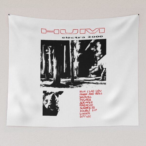 Item preview, Red Typography With Black Threshold Shoegaze designed and sold by ShadeFall.
