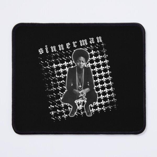 Item preview, Nina Simone Sinnerman Monochrome Portrait Design designed and sold by Beverly Newman.