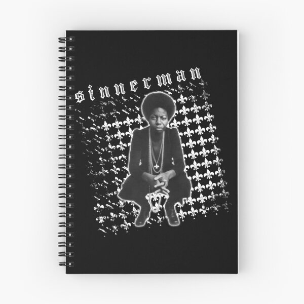Item preview, Nina Simone Sinnerman Monochrome Portrait Design designed and sold by Beverly Newman.