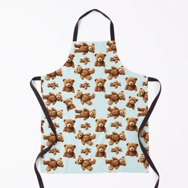 Item preview,  Its Raining Teddy Bears in blue designed and sold by TerenceLacey.