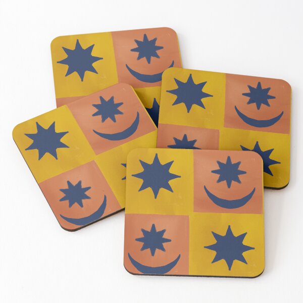 Item preview, Astrology Checkerboard with Celestial Stars and Moons designed and sold by aneladesigns.