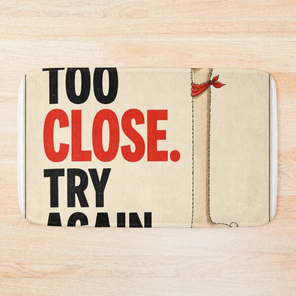 Item preview, Too Close Try Again Funny Llama designed and sold by shopevermint.