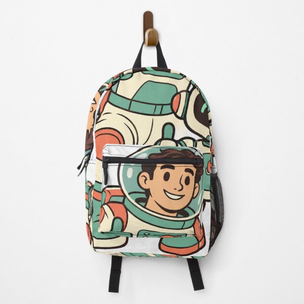 Item preview, Retro Space Explorers and Friendly Robot designed and sold by Master4art.