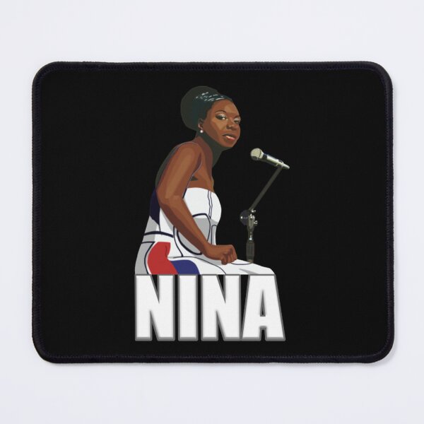 Item preview, Nina Simone Illustrated Stage Portrait Design designed and sold by Beverly Newman.