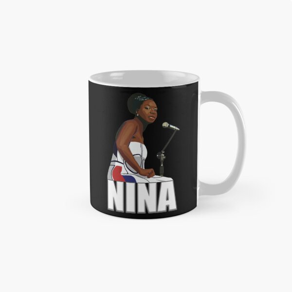 Item preview, Nina Simone Illustrated Stage Portrait Design designed and sold by Beverly Newman.