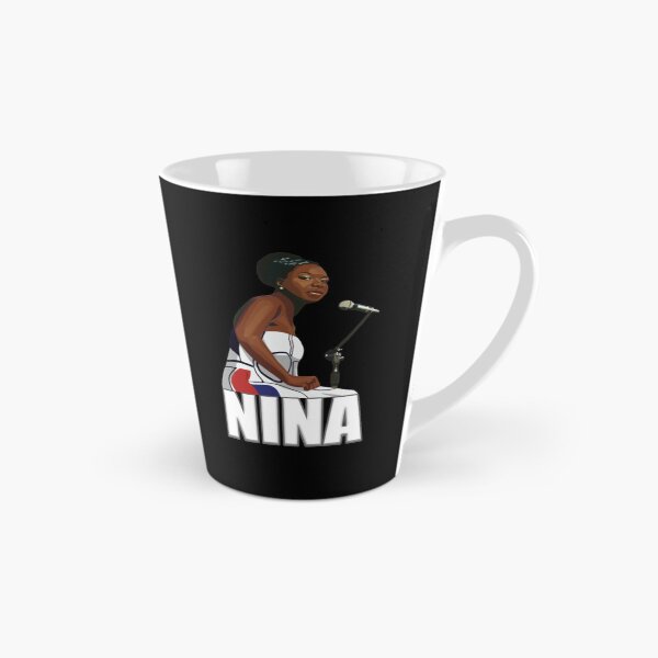 Item preview, Nina Simone Illustrated Stage Portrait Design designed and sold by Beverly Newman.