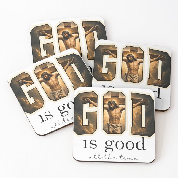Item preview, God Is Good All The Time Jesus Christ On The Cross Graphic designed and sold by Derekquie.