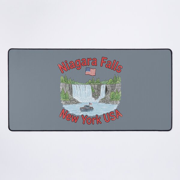 Item preview, Niagara Falls State Park NY Cute Waterfall Colorful Landscape designed and sold by HowToCanadian.