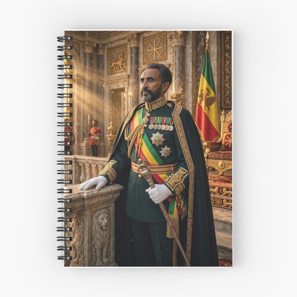 Item preview, Haile Selassie Emperor Regal Portrait Majestic Ethiopian Royalty designed and sold by Pride Emblem Prints.