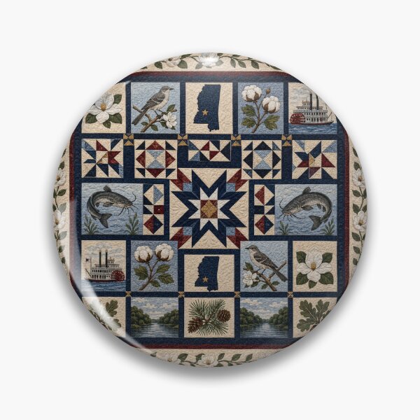 Item preview, Mississippi Patterns II designed and sold by Whimspired By Paxx.