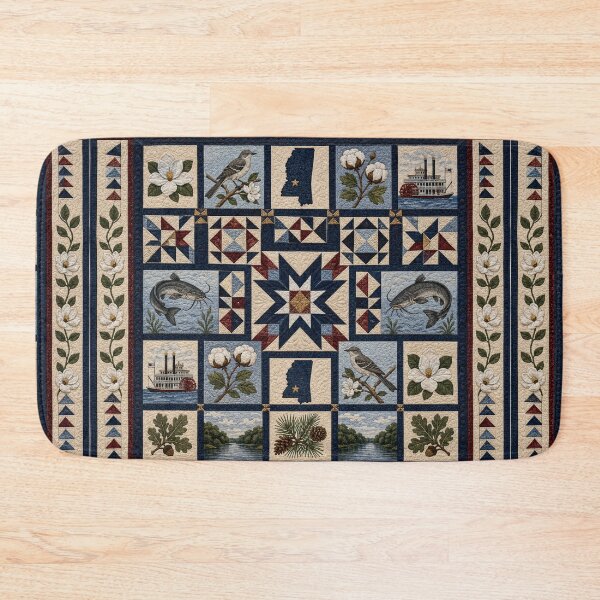 Item preview, Mississippi Patterns II designed and sold by Whimspired By Paxx.