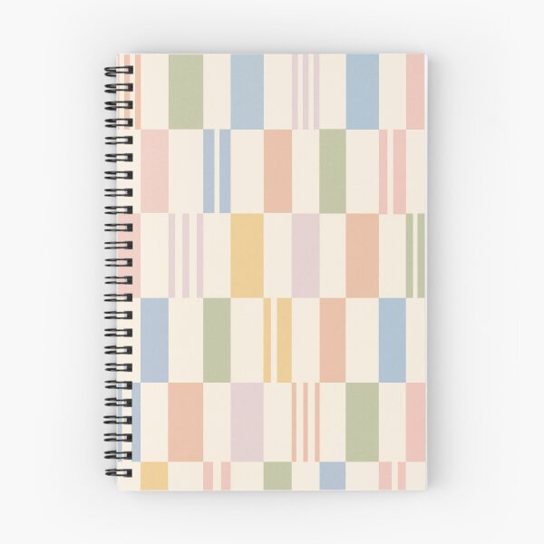 Item preview, Pastel Striped Geometric Pattern designed and sold by trajeado14.