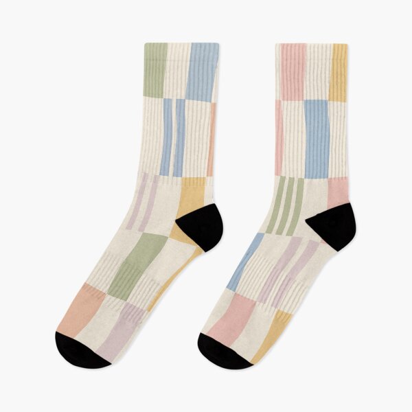 Item preview, Pastel Striped Geometric Pattern designed and sold by trajeado14.