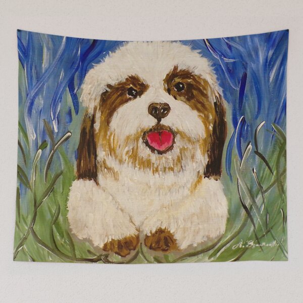 Item preview, Poster Cuddly Companion Painting designed and sold by nicholaswaldrop.