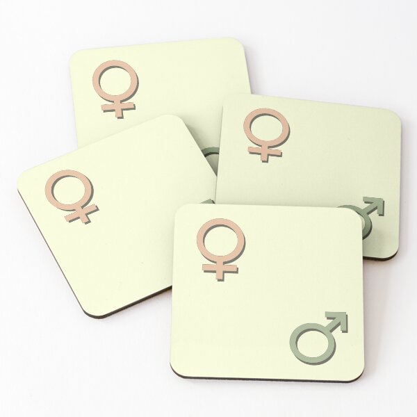Item preview, Male Female Medical Symbol Pattern designed and sold by hutofdesigns.
