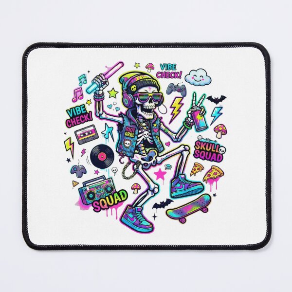 Item preview, Vibe Check Neon Skeleton Streetwear Graphic designed and sold by KTD28_SHOP.