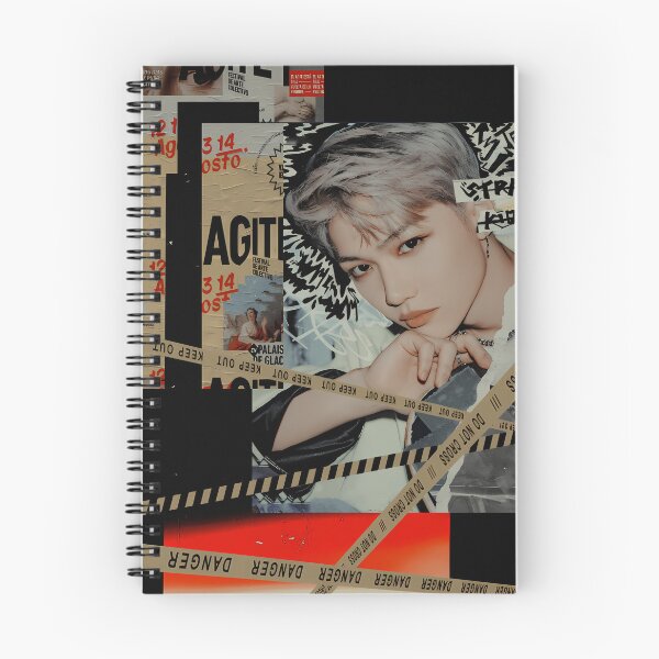 Item preview, Felix Lee Stray Kids Newspaper Collage Keep Out Tape designed and sold by Bludragon07.