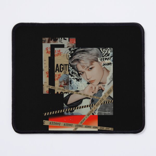 Item preview, Felix Lee Stray Kids Newspaper Collage Keep Out Tape designed and sold by Bludragon07.