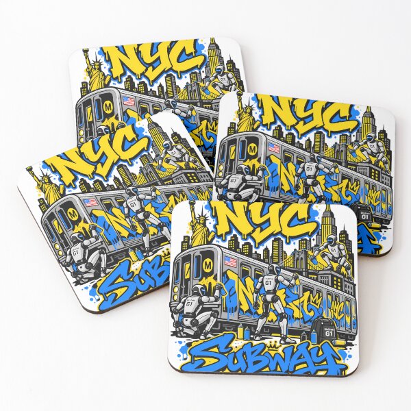 Item preview, Robots painting on a train designed and sold by chrishb2000.