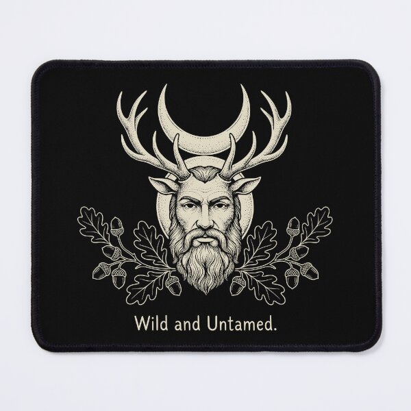 Item preview, Horned God Wild and Untamed designed and sold by Sekla-Studio.