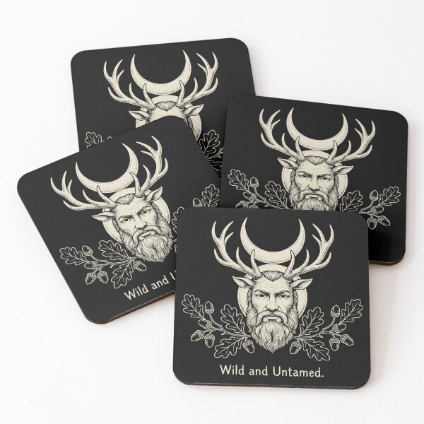 Item preview, Horned God Wild and Untamed designed and sold by Sekla-Studio.