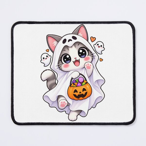 Item preview, Ghost Cat Vet Tech – Cute Veterinary Halloween Cat designed and sold by Bettybee00.