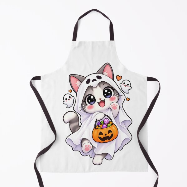 Item preview, Ghost Cat Vet Tech – Cute Veterinary Halloween Cat designed and sold by Bettybee00.