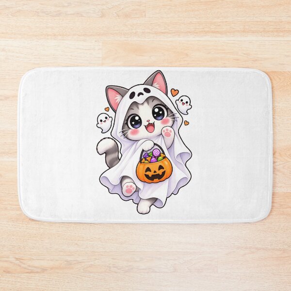 Item preview, Ghost Cat Vet Tech – Cute Veterinary Halloween Cat designed and sold by Bettybee00.