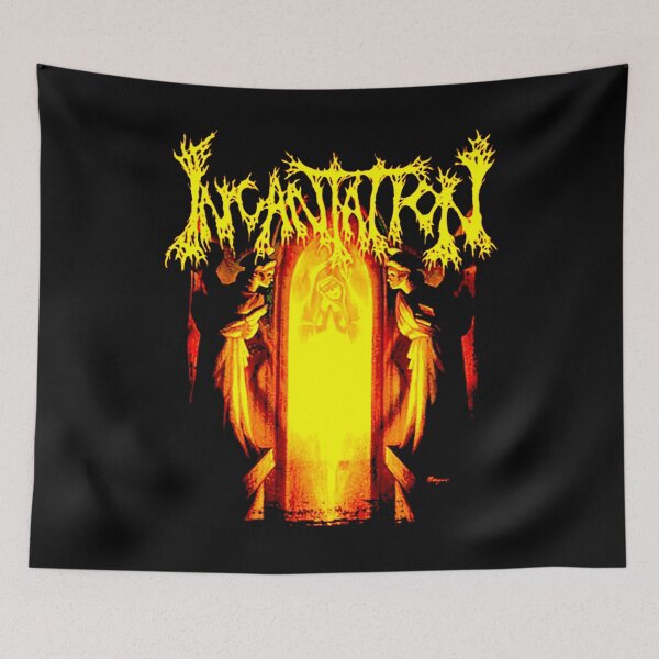 Item preview, Yellow Typography Heavy Metal Band designed and sold by DeadTired666.