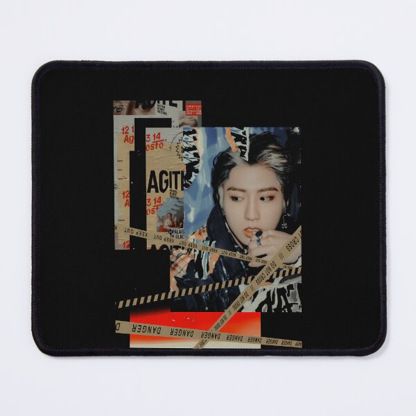 Item preview, Han Jisung Stray Kids Danger Tape Urban designed and sold by Bludragon07.