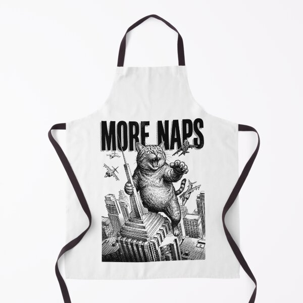 Item preview, Giant Monster Cat More Naps Funny Feline Cats Attitude designed and sold by GrandeDuc.