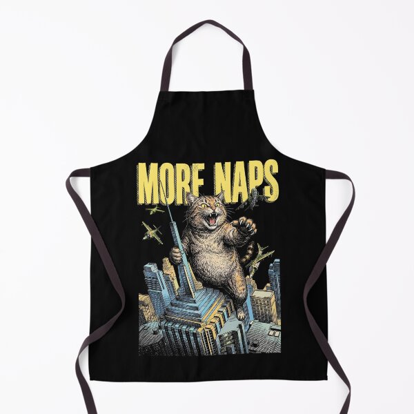 Item preview, Giant Monster Cat More Naps Funny Feline Cats Attitude designed and sold by GrandeDuc.