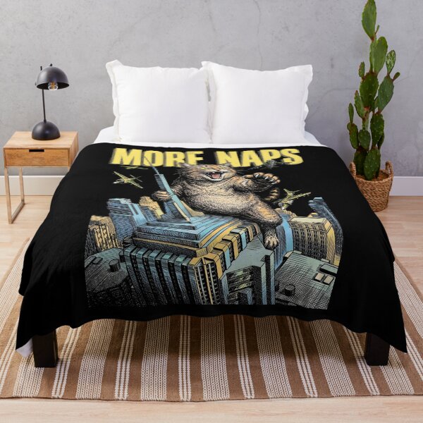 Item preview, Giant Monster Cat More Naps Funny Feline Cats Attitude designed and sold by GrandeDuc.