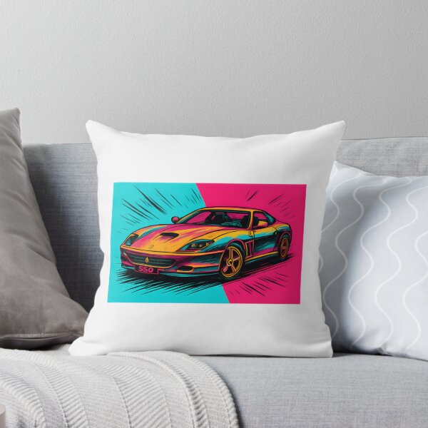 Item preview, Classic Italian Red Supercar Vintage Racing Graphic - Retro Motorsport And Speed Enthusiast Art | ⭐⭐⭐⭐⭐ Best Seller designed and sold by angill085.
