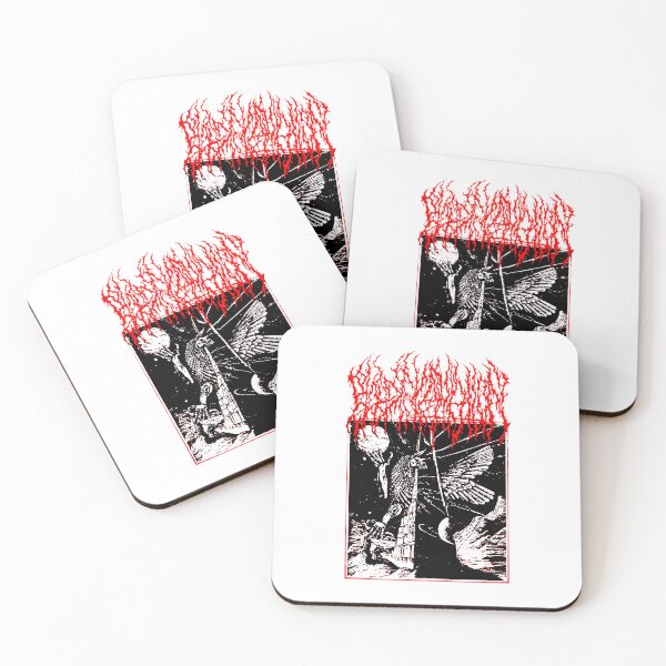 Item preview, Red Typography Death Metal Band designed and sold by DeadTired666.