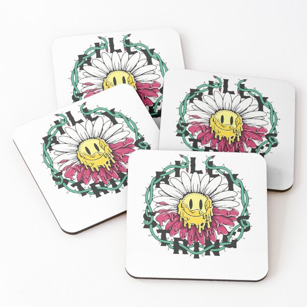 Item preview, Smiling Daisy Flower with Thorns and Vines designed and sold by Milas98.