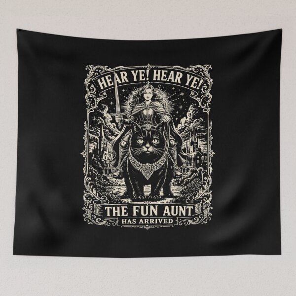 Item preview, Hear Ye Hear Ye The Fun Aunt Has Arrived  designed and sold by ellapaintcoast.