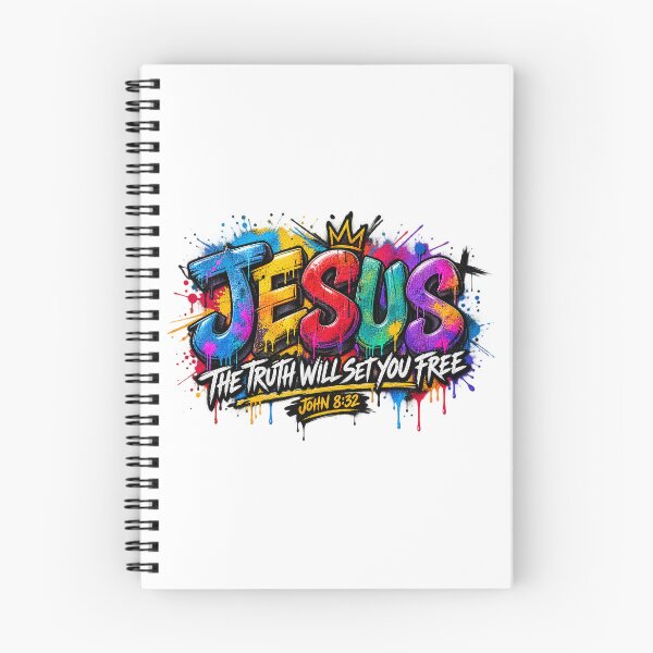 Item preview, Jesus The Truth Will Set You Free John 8:32 Graffiti Street Art designed and sold by Derekquie.