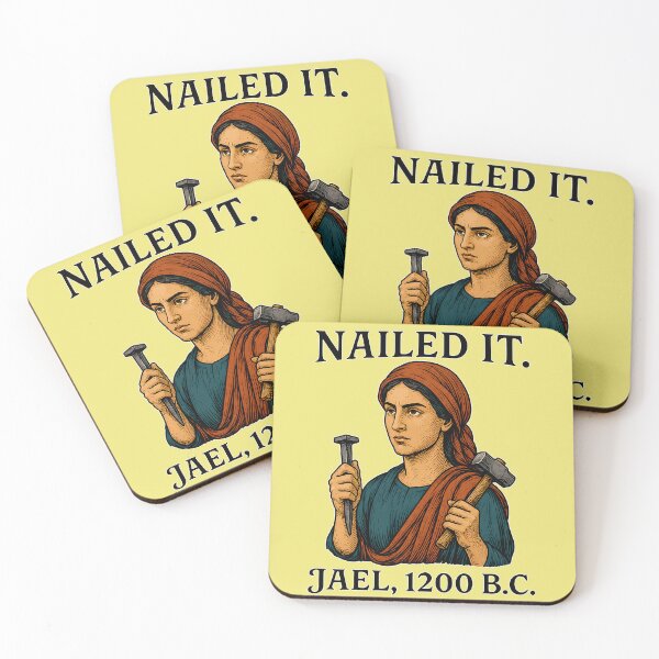 Item preview, Nailed It Jael, Biblical History designed and sold by Art-Monnard.