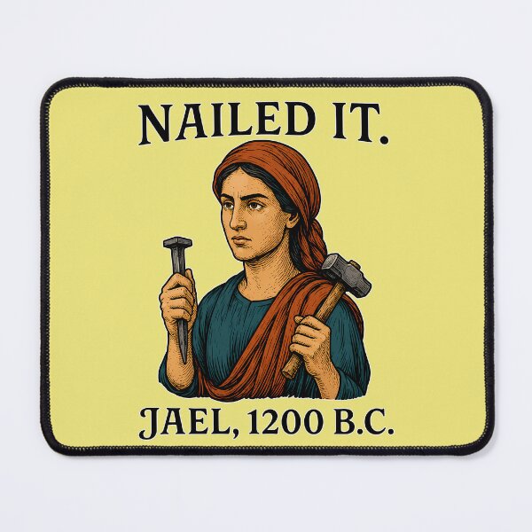 Item preview, Nailed It Jael, Biblical History designed and sold by Art-Monnard.