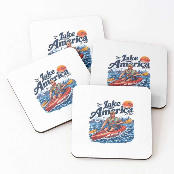 Item preview, Lake America Trump EST 2026 designed and sold by kareydiwanpro.