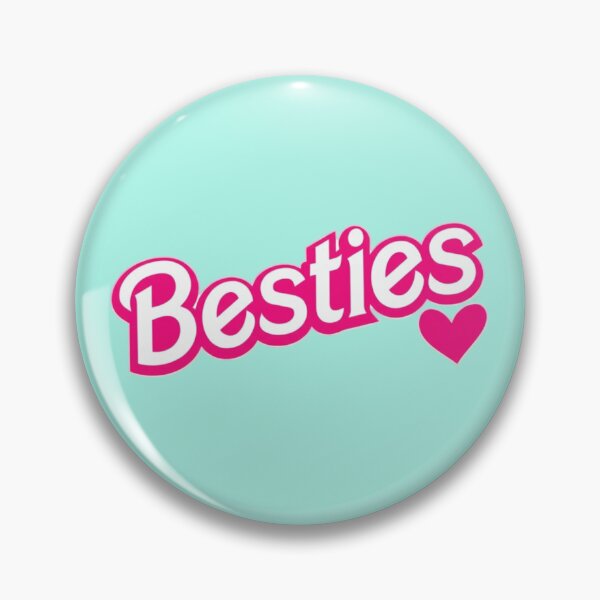 Item preview, Besties Pink Heart Friendship Cute Gift Design designed and sold by Vicky021.