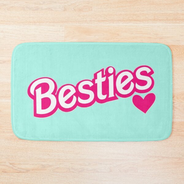 Item preview, Besties Pink Heart Friendship Cute Gift Design designed and sold by Vicky021.