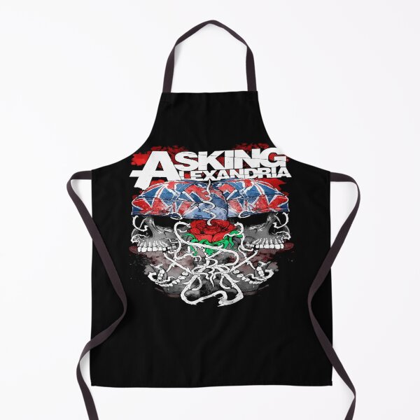 Item preview, Skulls with British Flag Bandanas and Red Rose designed and sold by Milas98.